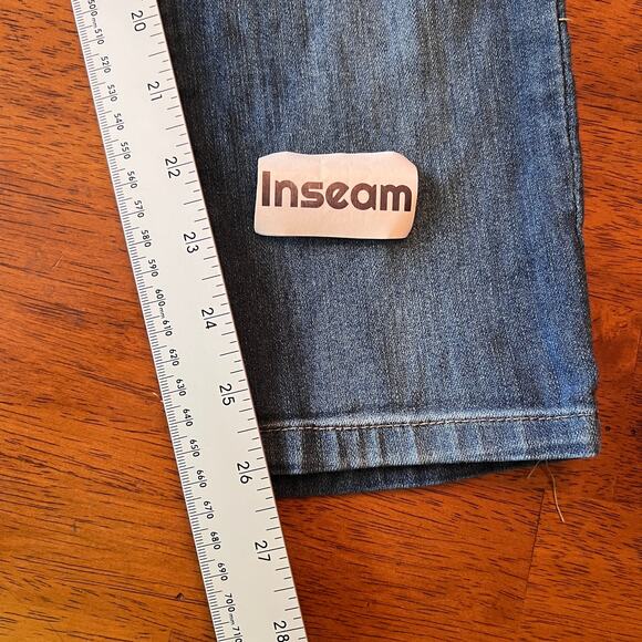 Democracy Womens 10 Ab Solution Slimming Tummy Control Stretch Ankle Skinny Jean - Picture 8 of 9